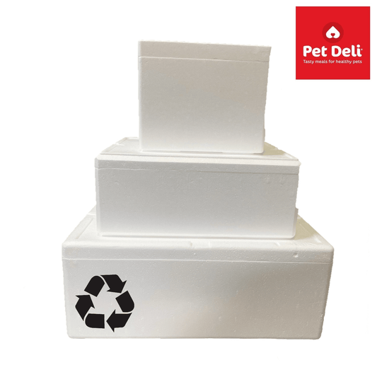 Polystyrene Recycling - Pet Deli Dog Food