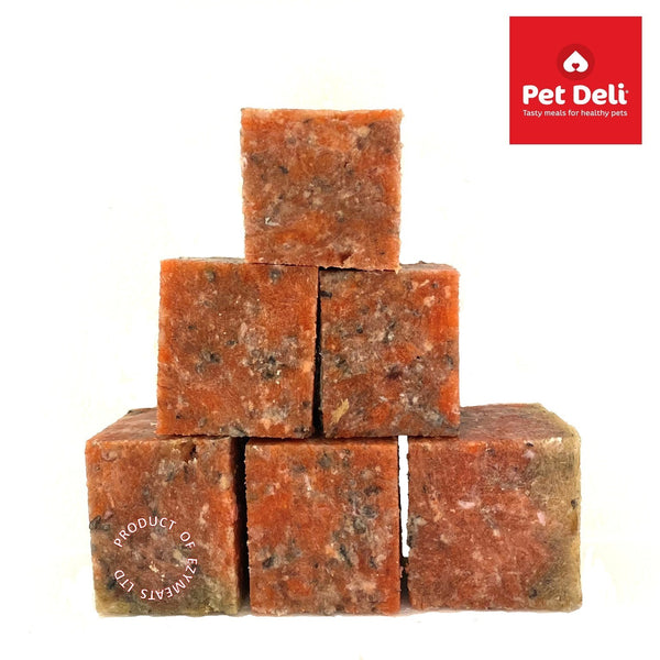 Salmon Cube Mince Dog Food WildLife Pet Deli Pet Deli Dog Food